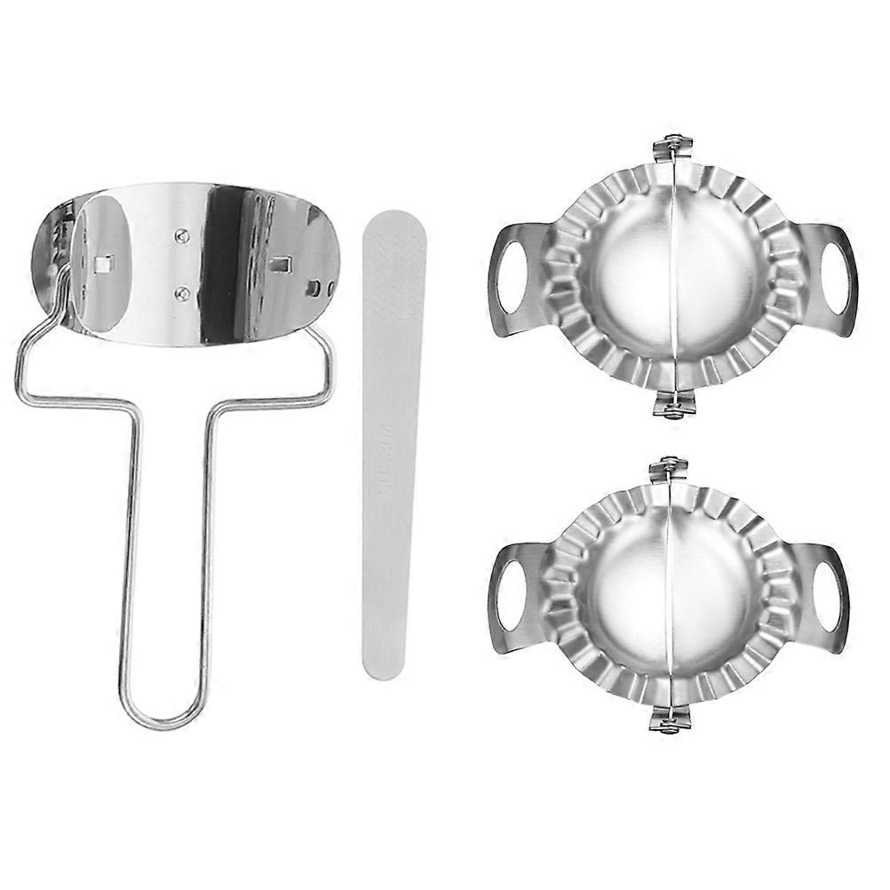 Dumpling Mold Stainless Steel Dumpling Making Tool for Home 4Pcs Set