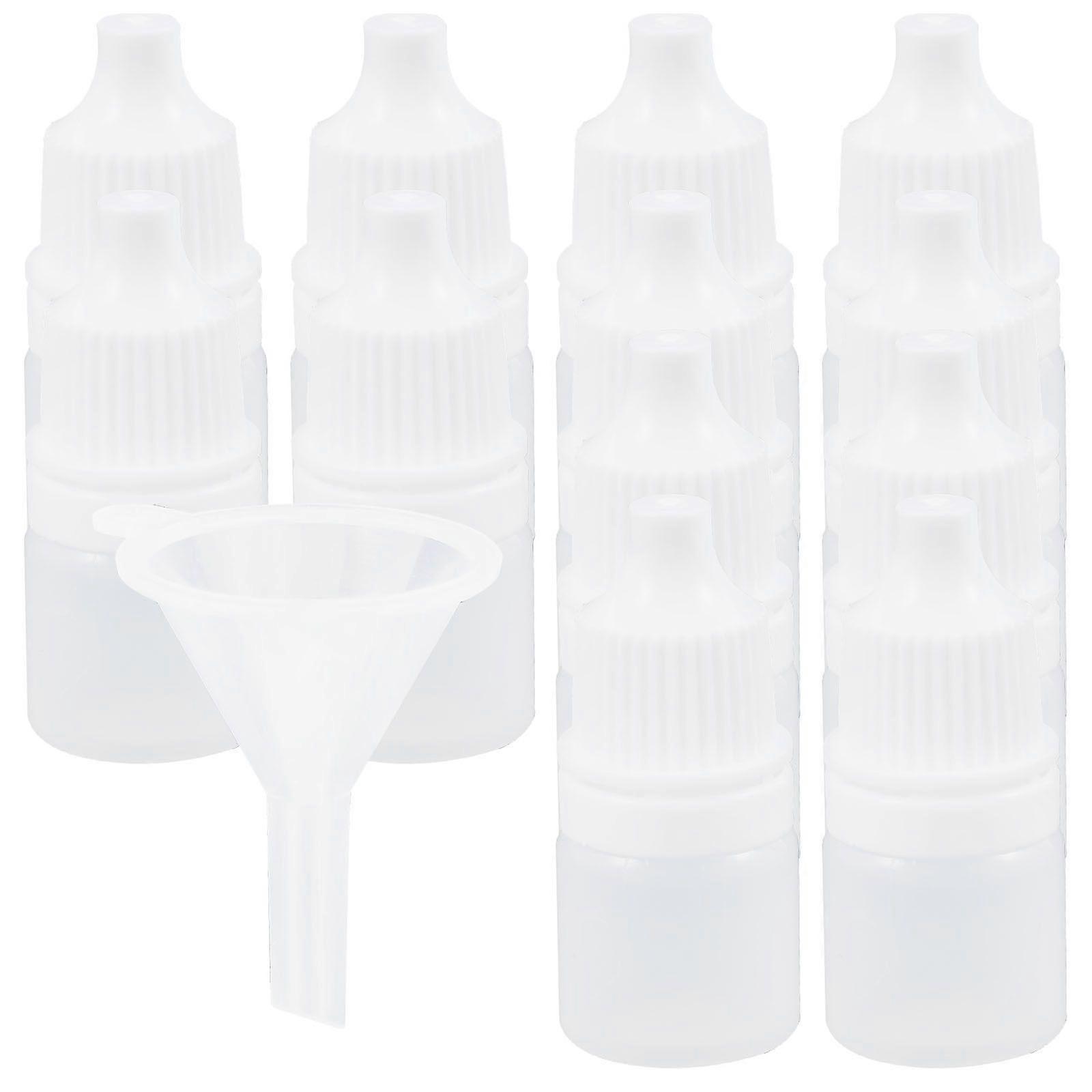 12pcs Eye Dropper Bottles Squeezable Plastic Dropper Bottles Small Eye Dropper Bottles(3ml)