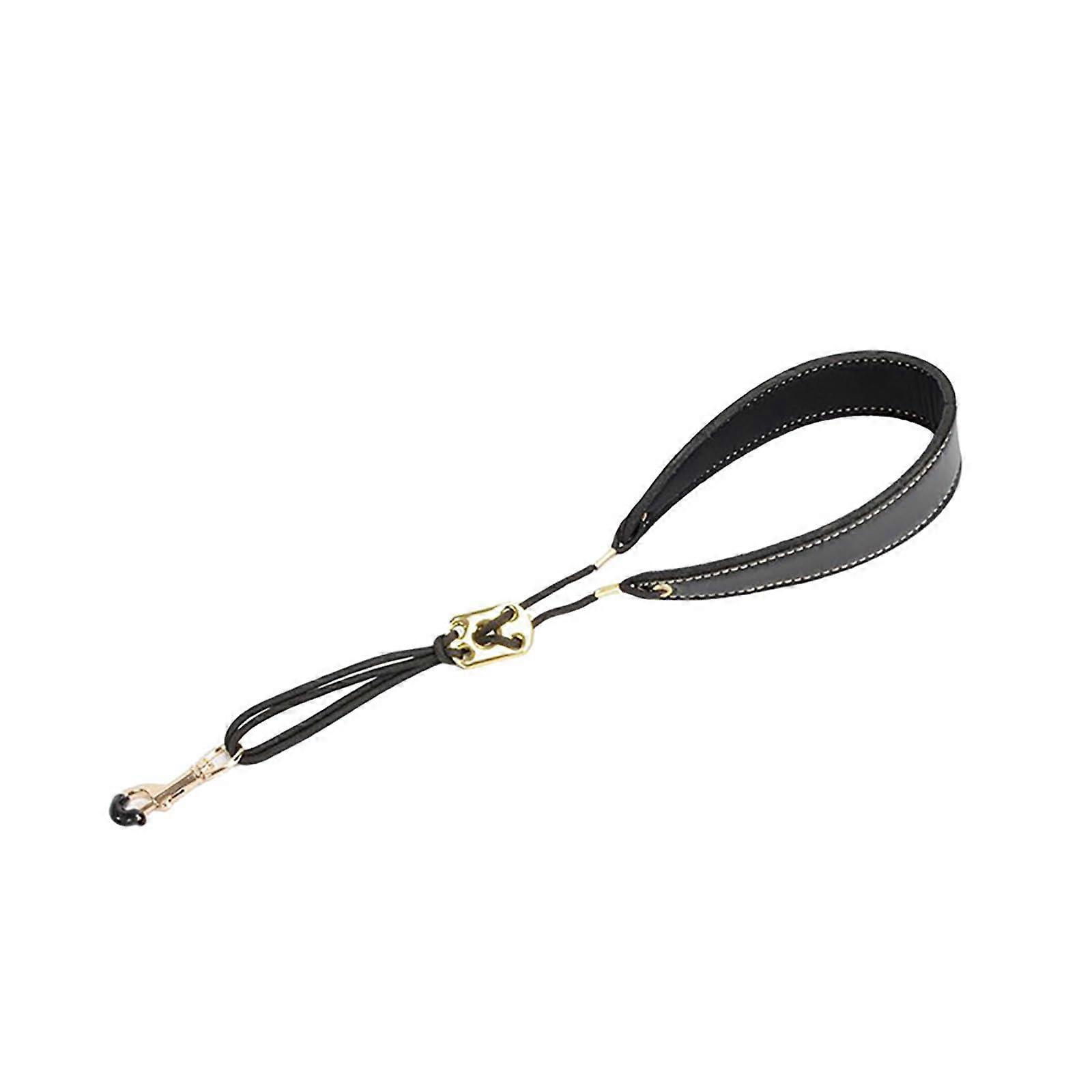 Adjustable Leather Saxophone Neck Strap with Breathable Padded Harness for Comfortable Support