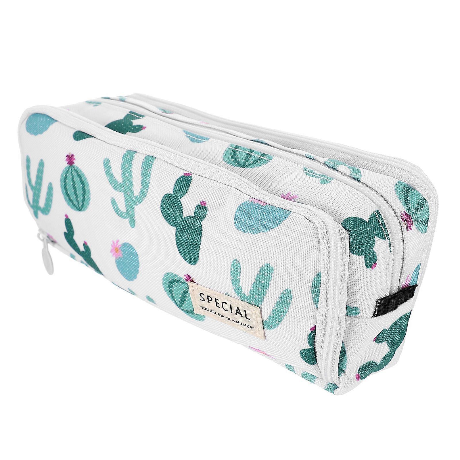 Pen Pouch Multi Layer Pencil Case for Storage Large Capacity Pencil Bag