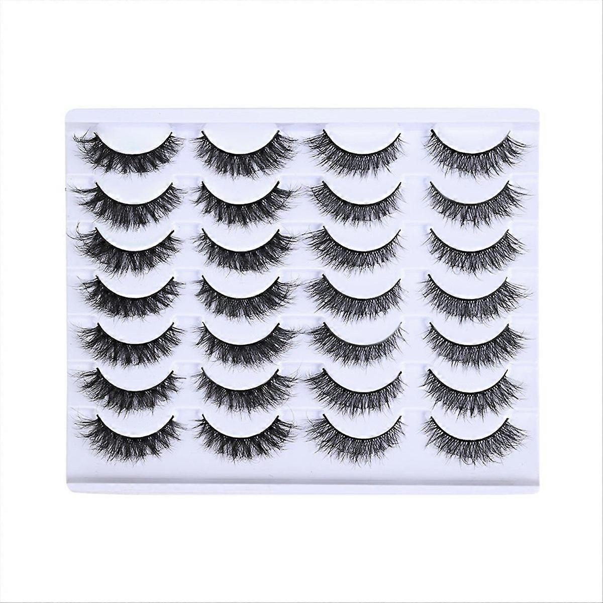 FQ02 Eyelashes 3D Natural False Lashes Soft 