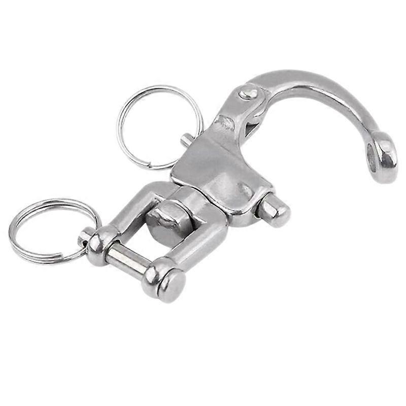 Swivel Shackle Fork Fixed Spring for Marine Quick Connections