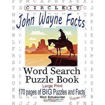 Omcirkel het, John Wayne feiten, Woordzoeker, Puzzel Boek