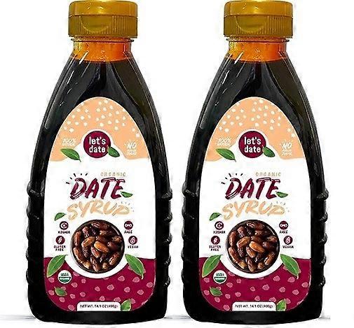 Let's Date Organic Date Syrup 2 Pack