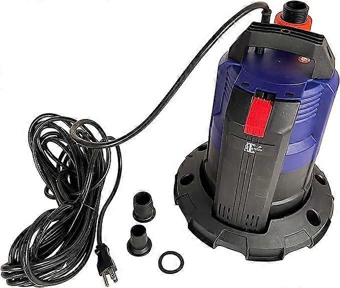 Submersible Pool Cover Pump with Automatic Float and Manual Control for Quick Water Removal