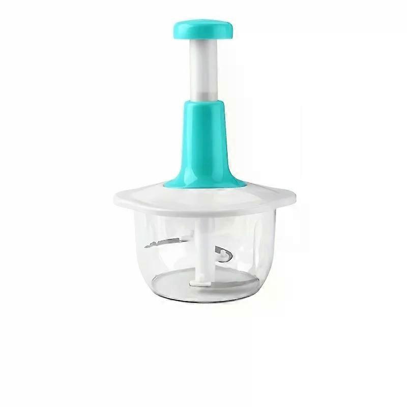 Manual Press Garlic Paste Processor, Press Type Vegetable Slicer, Household Multifunctional Meat Grinder