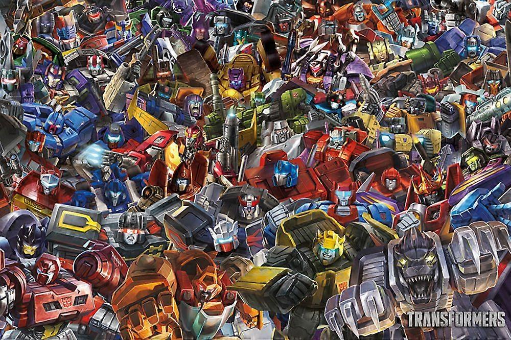 TRANSFORMERS - COLLAGE Rompecabezas de madera - 241397 -A1160