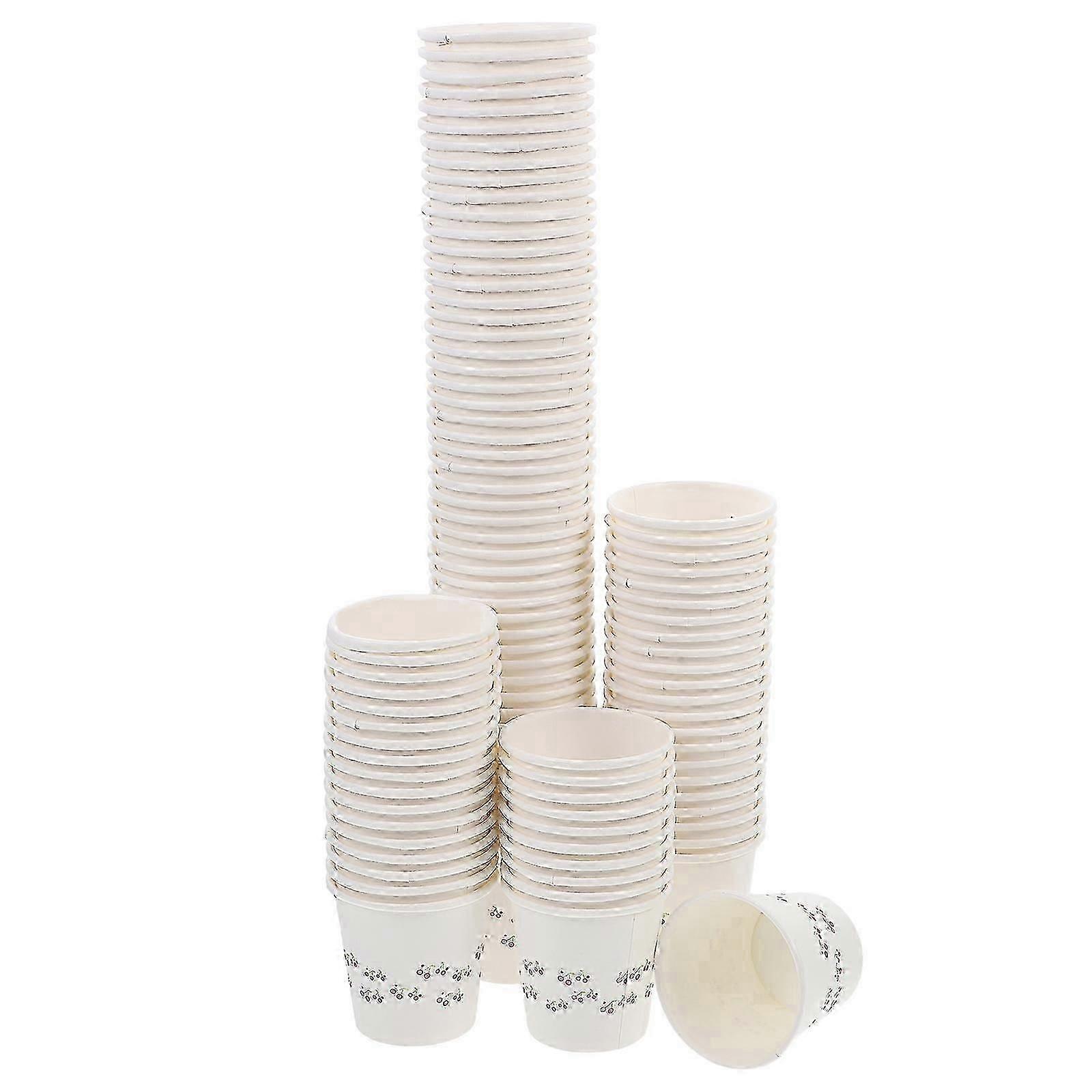 Small Paper Cups for Sampling 100Pcs Multi-Color Tasting Paper Cups