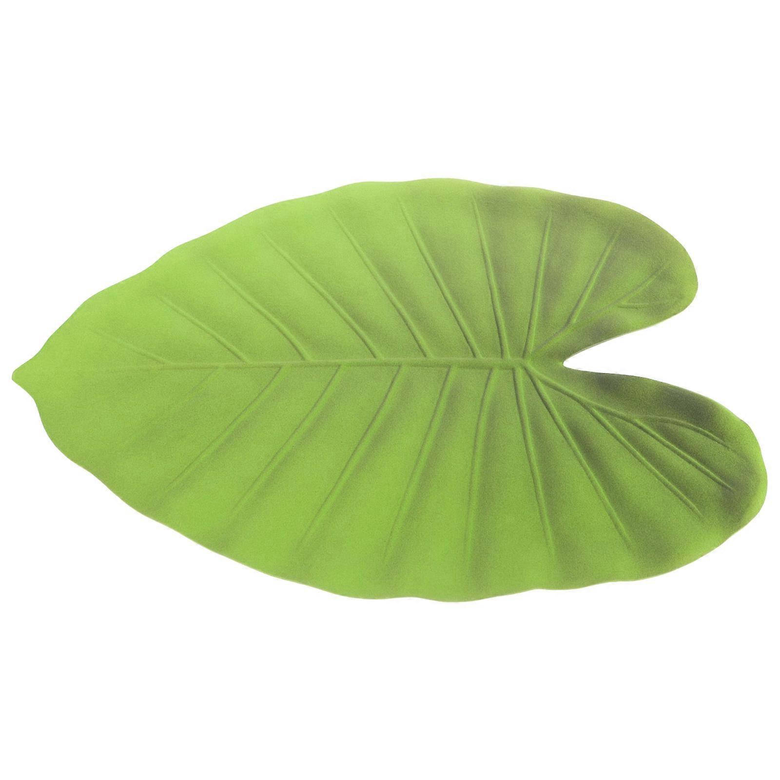 Green Leaf Table Mat Monstera Placemat for Kitchen 5Pcs Set