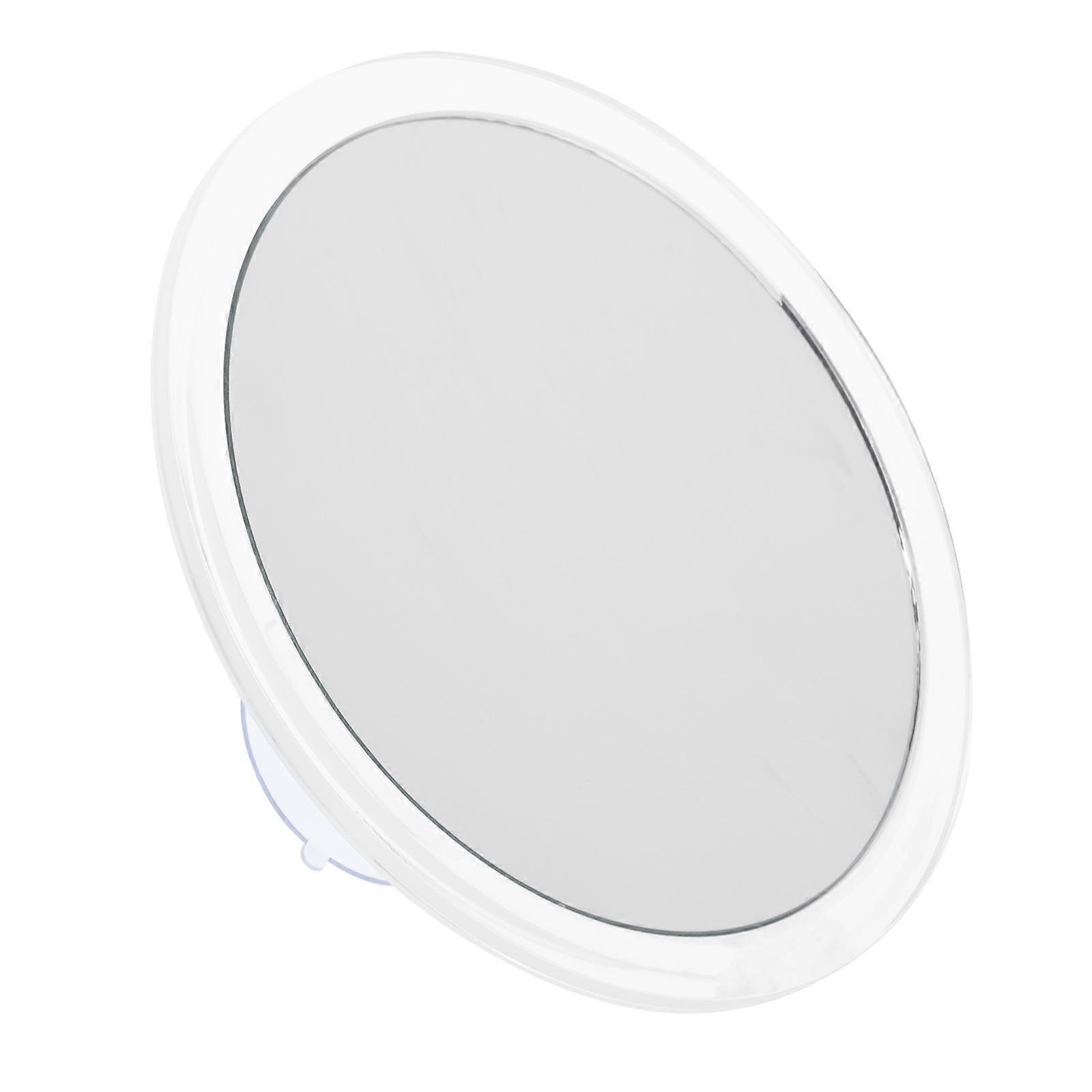Suction Cup Mirror Makeup Mirror with 15X Magnifying Function 2Pcs White