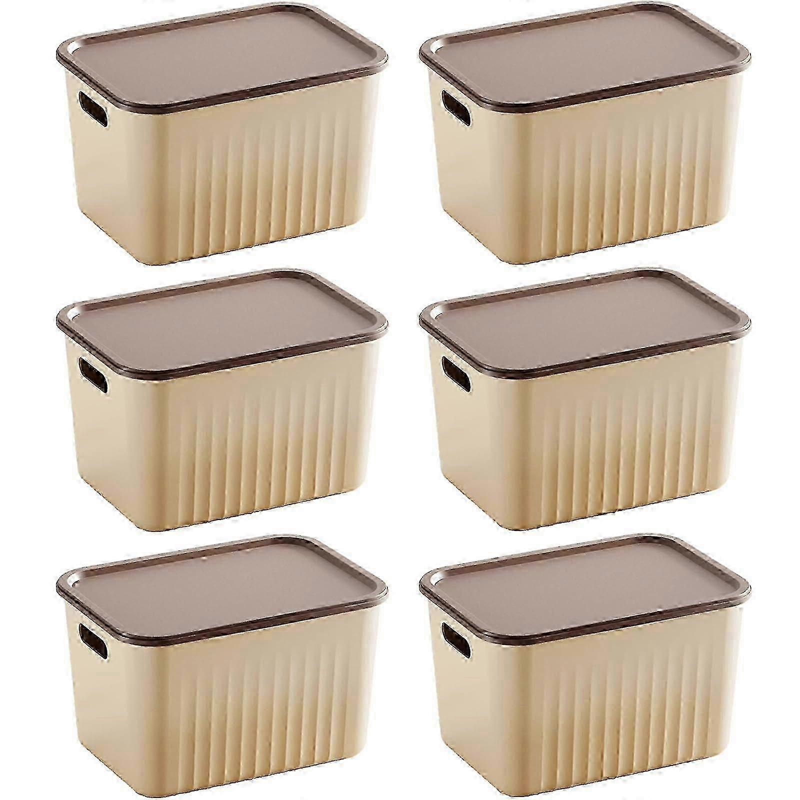 6 Pack Storage B Containers compatible with Office Supplies