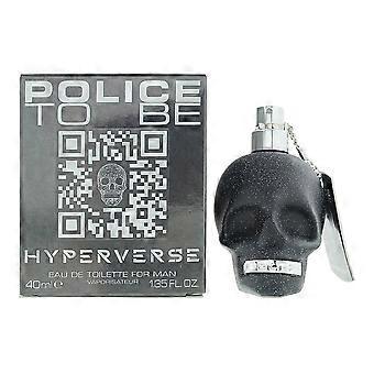 Police To Be Hyperverse Mens EDP 40ml Fragrance