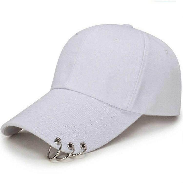 Color Adjustable Baseball Cap with Rings