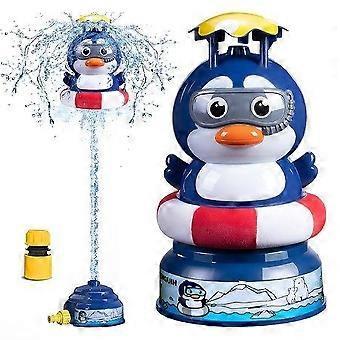 Flying Penguin Sprinkler Toy - Fun Water Play for Kids, 360 Rotating Sprinkler, Perfect for Summer Outdoor Activities!