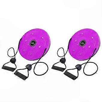 Rotational Core Training Disc With Integrated Magnets For Waist Sculpting And Equilibrium Boost Compact Gym Accessory