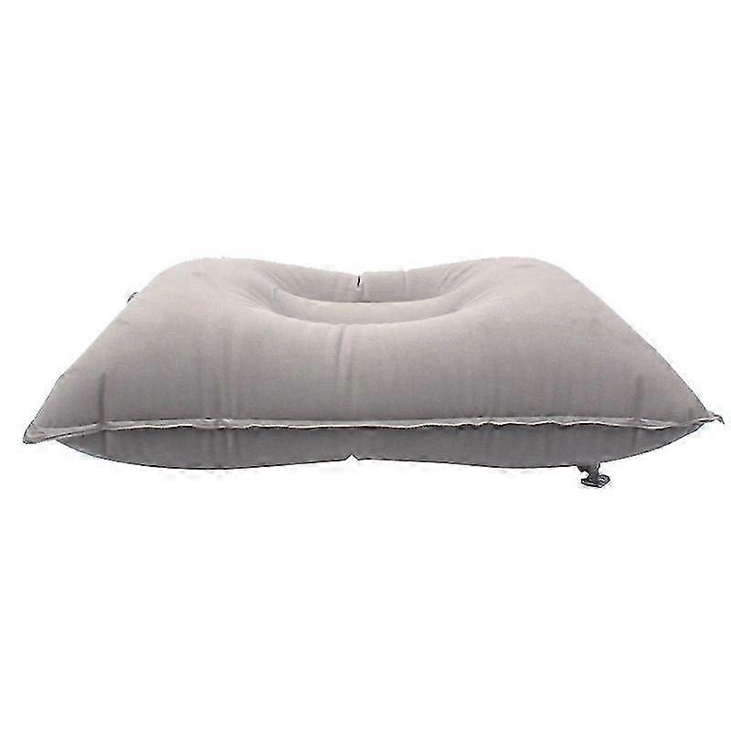 Large Thick Flocking Square Outdoor Camping Inflatable Pillow