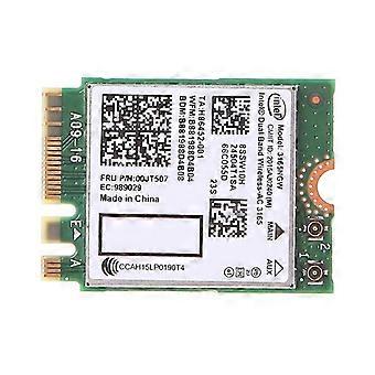 For Intel Wireless-AC 3165 3165NGW Dual Band Wi-Fi NGFF Interface Bluetooth-compatible 4.0 WiFi Card for