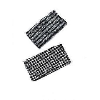 Nieuwe 2 stuks exfoliërende handdoek, baddouche-schrobzuigmachine voor mannen en vrouwen, kan diep reinigen en Mas