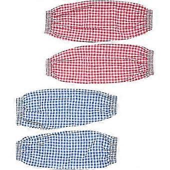 2 Pairs Stain Resistant Check Sleeves Arm Covers for Men Sleeves for Men Painting Sleeves Kitchen Arm Sleeves Cleaning Oversleeves Arm Protector-Yvan