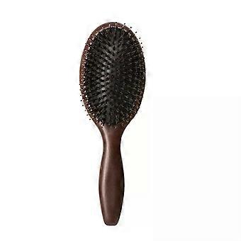 Wood Massage Hair Brush Comb compatible with Hair Hairbrush Dry Wet Detangle Wood Combs Women Hair Beauty Care Paddle Cushion Massage Brush
