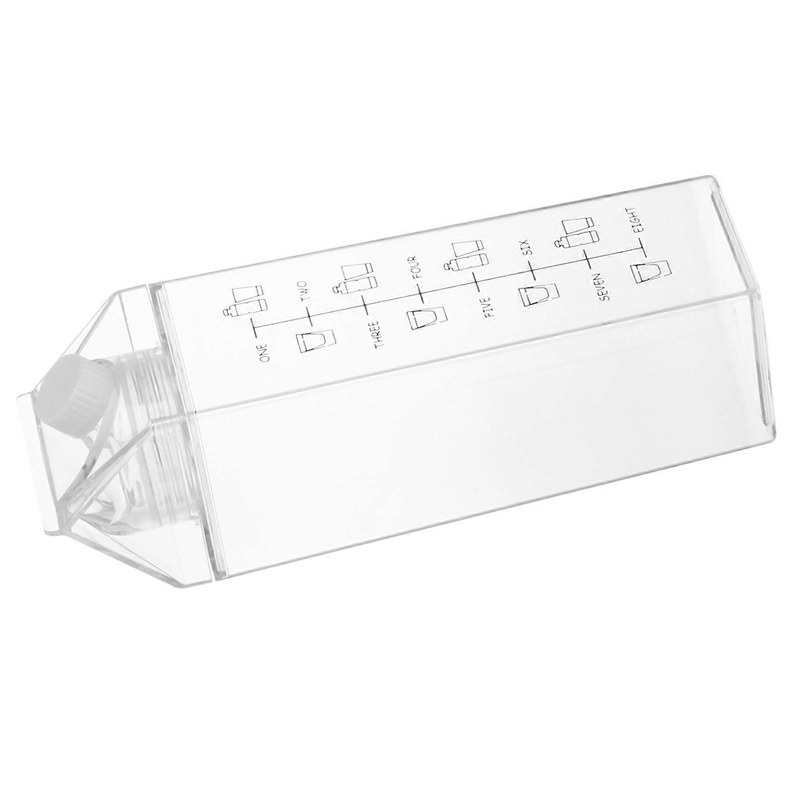 Plastic Milk Cup Practical Drinking Cup Transparent Storage Container (1000ml)