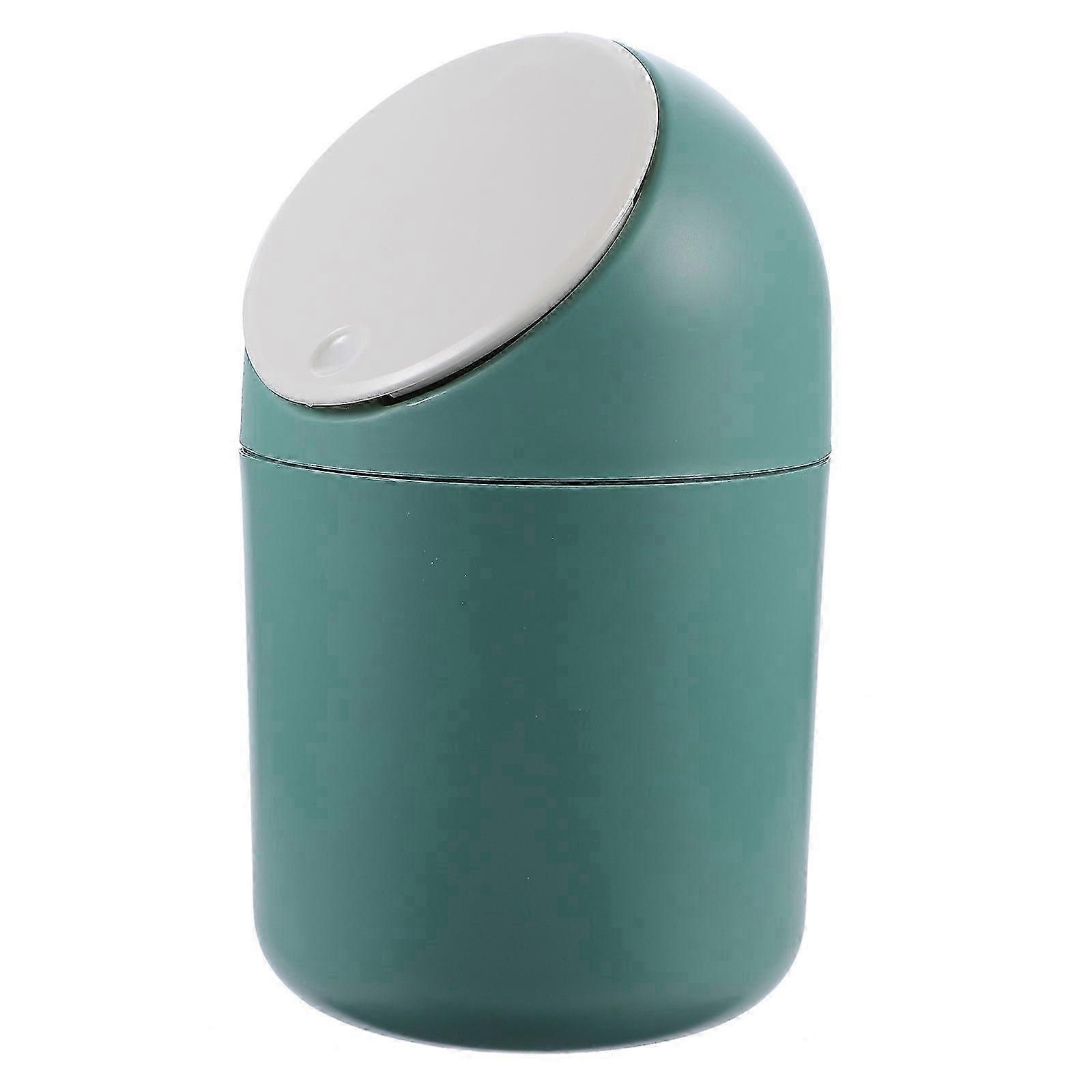 Desktop Waste Bin Plastic Garbage Bin for Storage Use 1Pcs