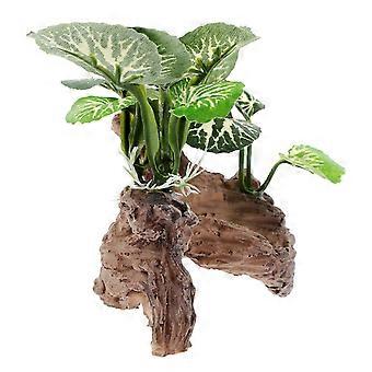 Artificial Tree Trunk Aquarium Landscape Decoration for Fish Tank