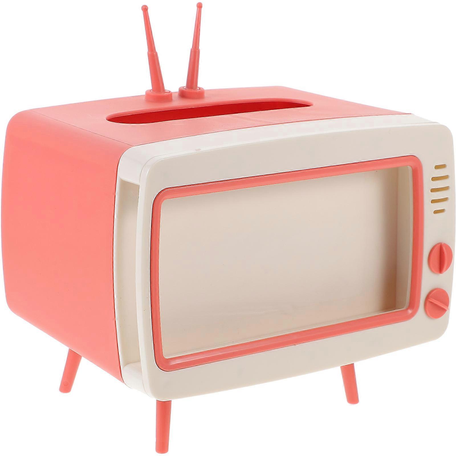 Multi Functional Tissue Box Holder for Tissues Use Desktop Use