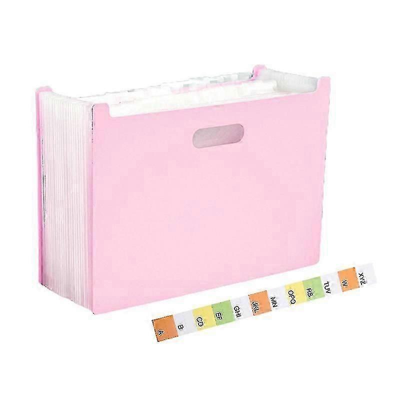 Document Organizer Expandable A4 Accordion File Folder Max 2000 Sheets Capacity