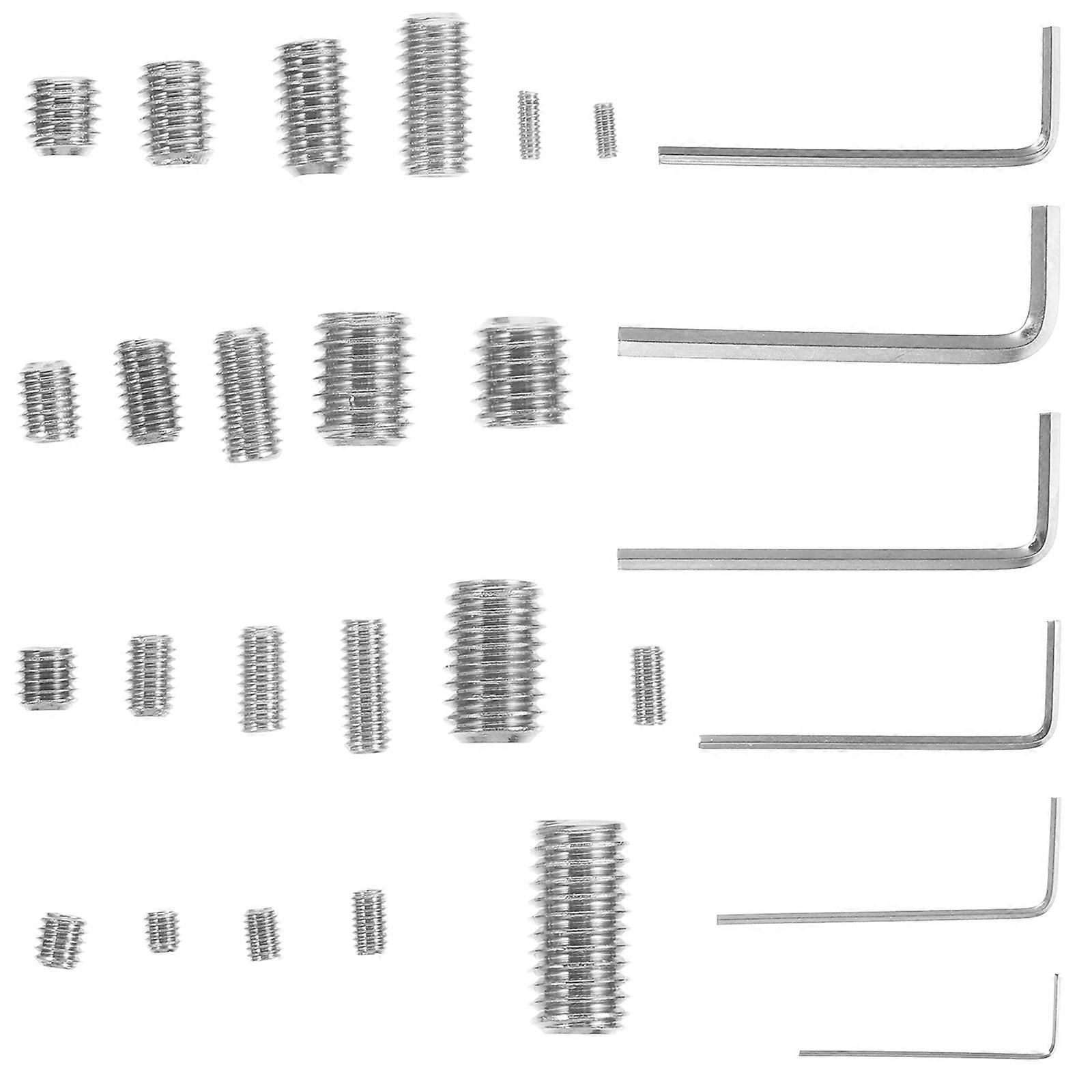 1 Set Assortment Set Screw Small Screw Socket Grub Screw Hex Screw Replacement