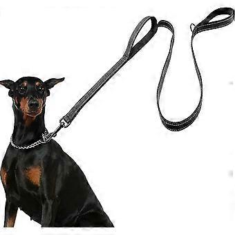 Dog leash for large dogs, traffic stop 2 handles for extra use