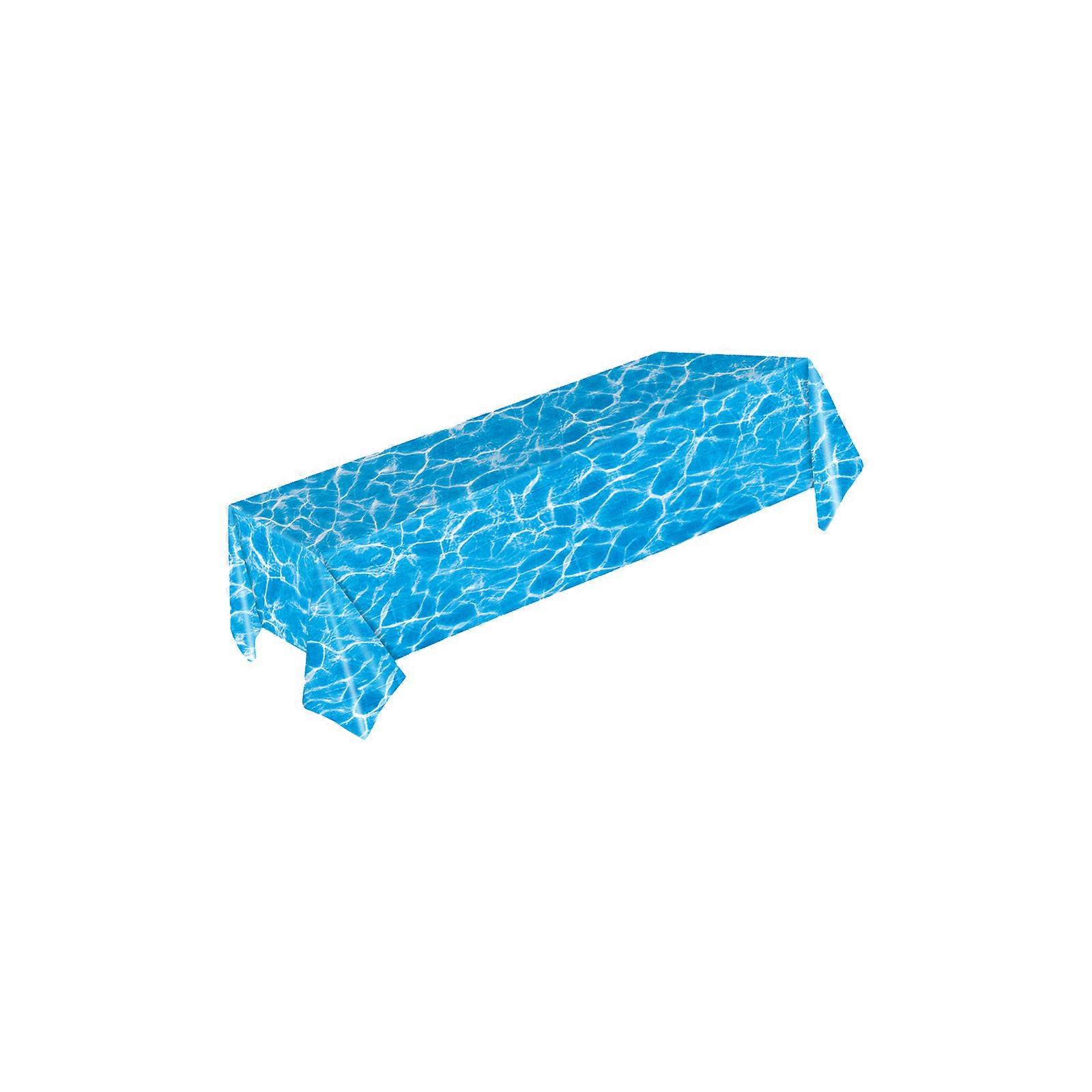 Disposable Ocean Waves Tablecloth for Beach Theme Party
