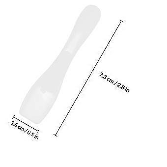 Face Cream Scoop Cosmetic Spatula for 100Pcs White Makeup Tools