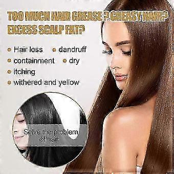 3er-Pack natürliches Ingwer-Shampoo-Stück für Haarwachstum: Fördert das Haarwachstum, wirkt Haarausfall entgegen. Bio-Shampoo-Seife. A1