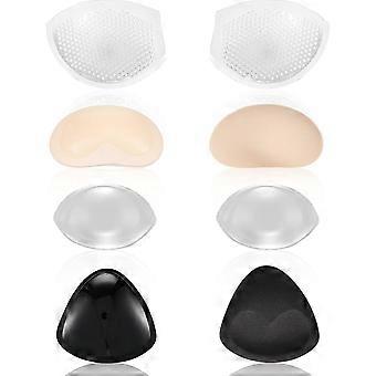 Silicone Bra Inserts Breathable Enhancers Waterproof Push Up Pads Non Slip Reusable Pad for Bikini