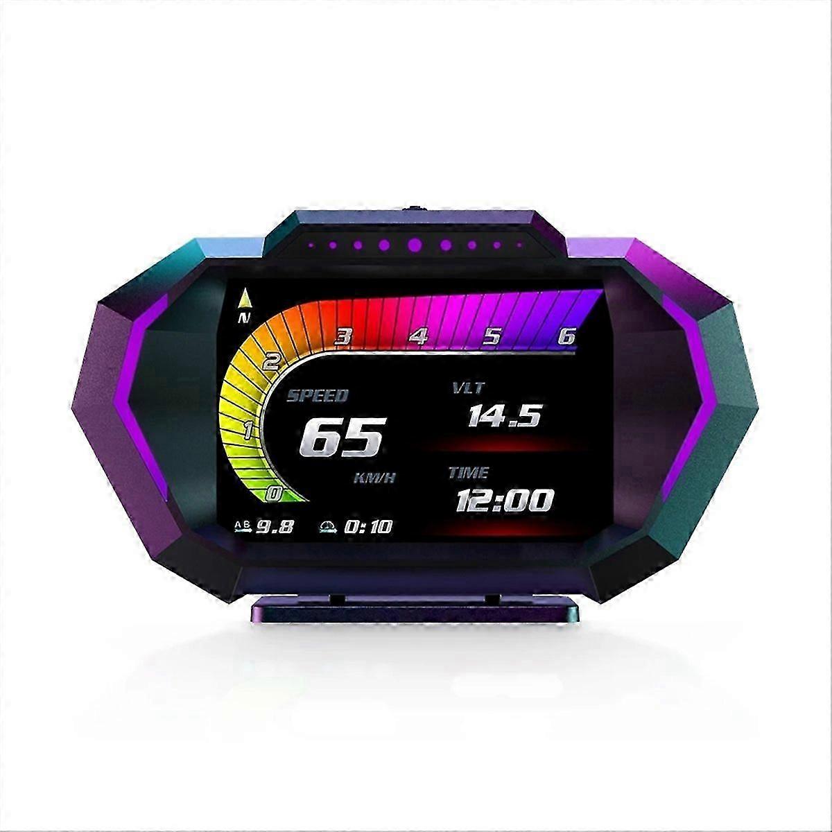 HUD P24 OBD2+GPS Head Up Display on Board Computer Multi-function