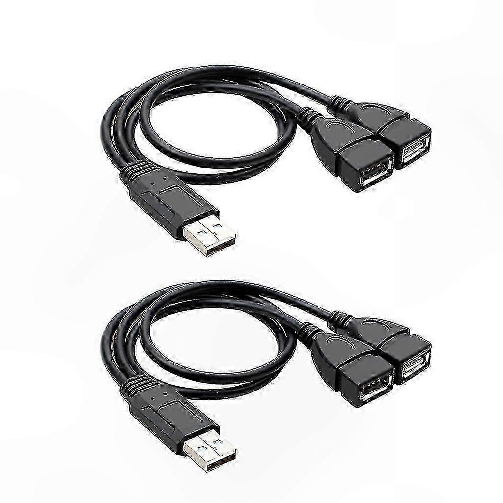 USB 2.0 Y Splitter Cable Dual Function
