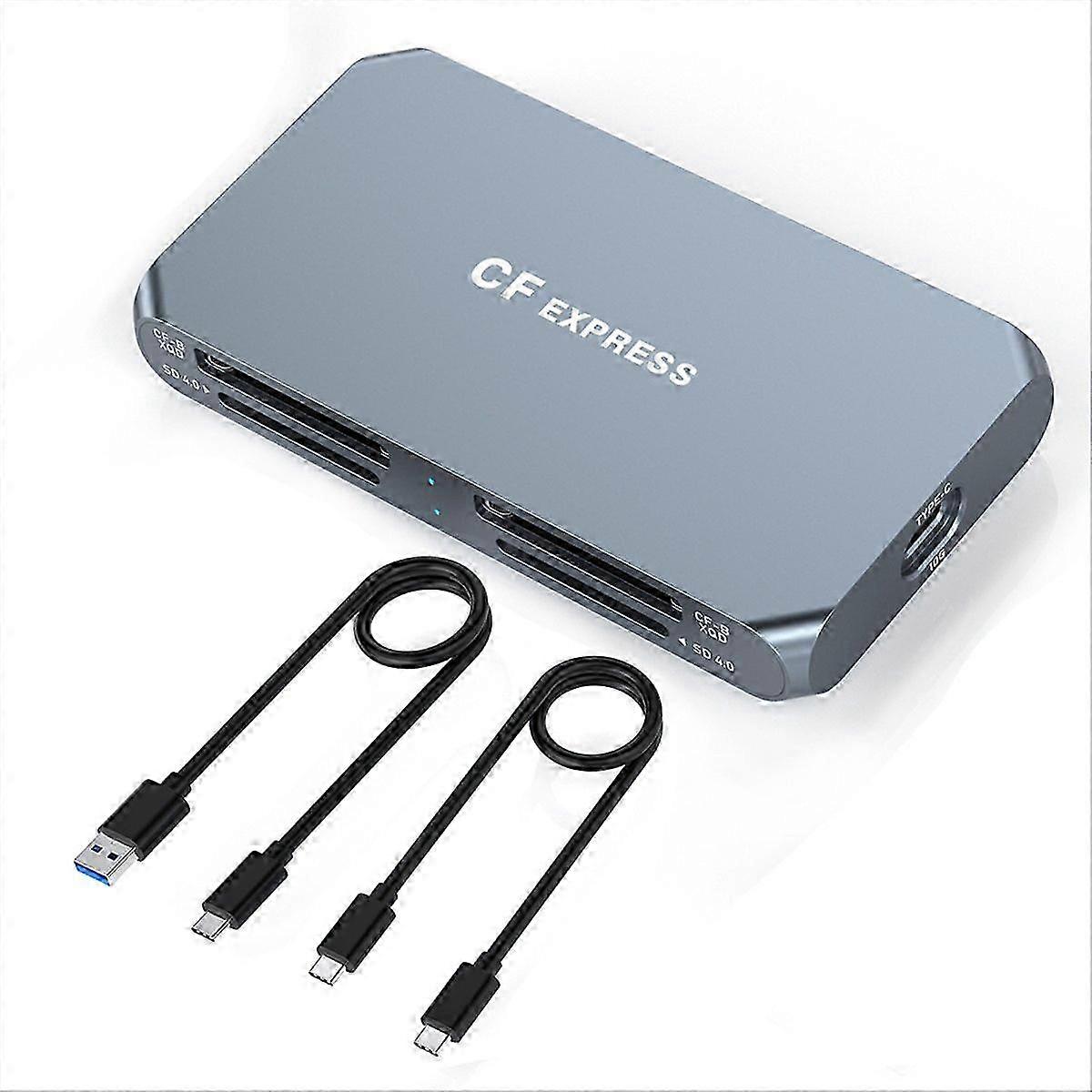 XQD Data Card Box Customized Camera SD Memory Card Reader_fgz