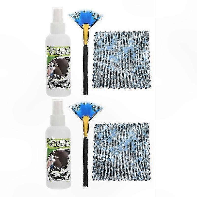 2-Pack Vinyl Record Cleaner Set