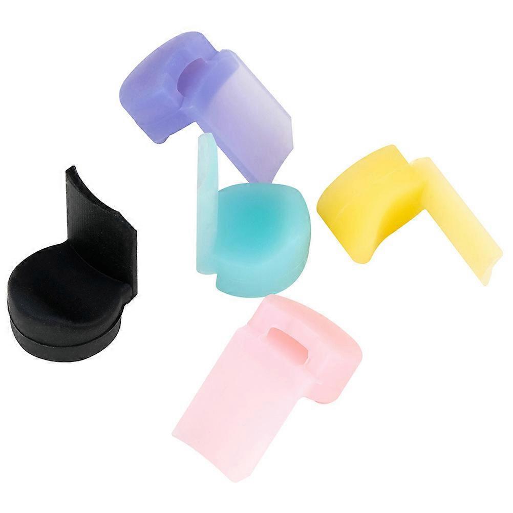 Soft Silicone Clarinet Support Thumb Rest 5Pcs Set