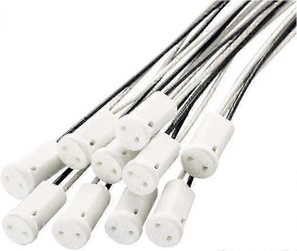 Ceramic G4 Holder 12V 10cm 20Pack