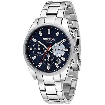 Sector 245 Quartz Analog Man Watch with R3273786002 Stainless Steel Bracelet