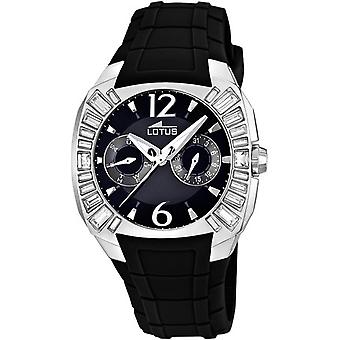 Lotus cool Quartz Analog Woman Watch with L15751/4 Rubber Bracelet