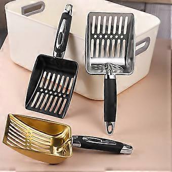 Cat Sand Cleaning For Dog Clean Feces Supplies Litter Shovel Pet Cleanning Tool Products Metal Long Handle Scoop