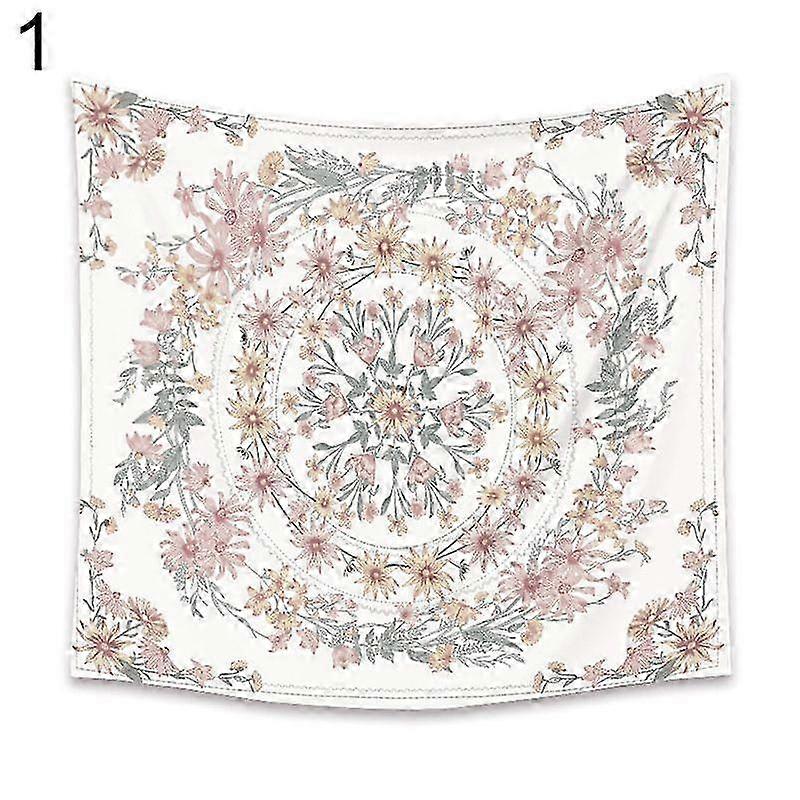 Boho Flower Tapestry Wall Hanging
