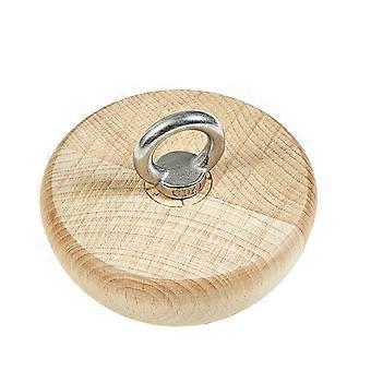 Wooden Pull Up Handles for Home Gym, Durable Beech Wood Climbing Grip Trainer, Non Slip Ergonomic Grip