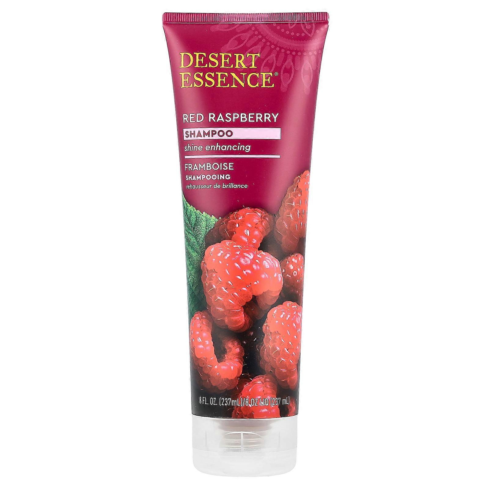 2 x Desert Essence, Shampoo, Red Raspberry, 8 fl oz (237 ml)
