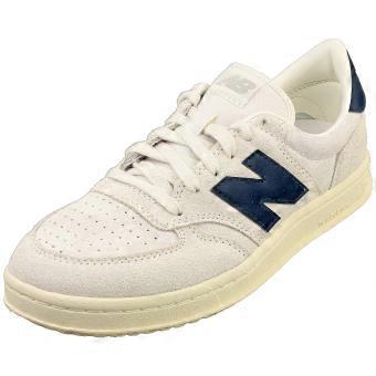 New Balance 500 Mens Casual Trainers in Off White Navy