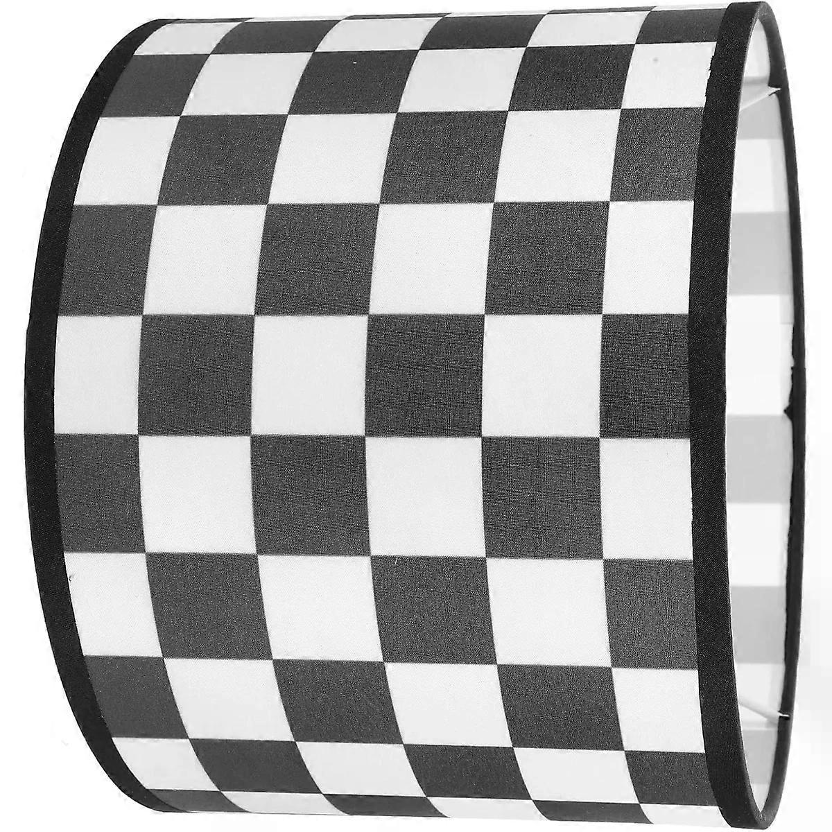 Black Fabric Lamp Shade Replacement E27 Round Square Shade