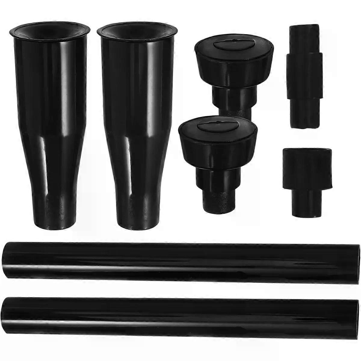 8pcs Plastic Pond Fountain Nozzle Set for Pump Riser Tubes